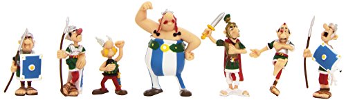 Plastoy - 70,381 - Cartoon Figurita - Tubo Asterix Brawl - 8 Figurines
