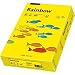 Produktbild 5 x Papyrus Kopierpapier Rainbow Intensiv A4 80g/qm VE=500 Blatt intensivgelb