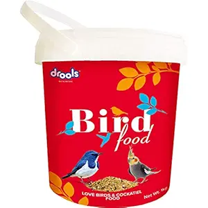 Drools Bird Food for Love Birds and Cockatiel with Mixed Seeds, 1kg