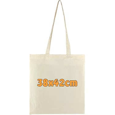 Borsa shopping cotone naturale personalizzata Borsa shopping cotone naturale personalizzata