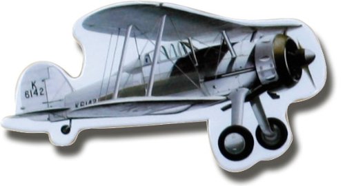 Magnettafel Flugzeug – Historische Design Metall Magnetpinnwand 60×40 cm – Memoboard Pinnwand mit Motiv: Flugzeug Junkers JU 52 – inkl. 8 Magnete Flugzeuge für Magnetwand – Original GUMA Magneticum® - 5