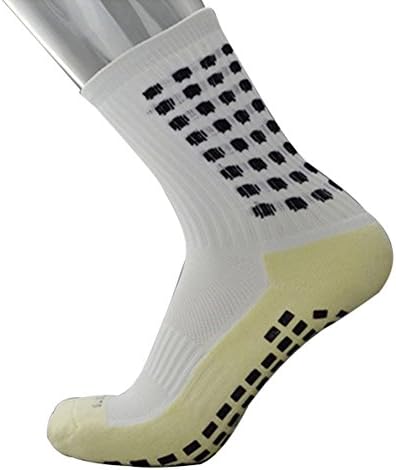 hscd1976 Anti-Slip Football Socks Mid Calf Sports Socks Breathable Soccer Short Stockings
