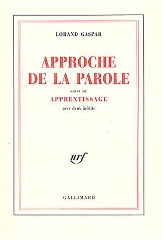 Download Approche de la parole : Apprentissage Download Approche de la parole : Apprentissage