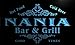 Produktbild u32006-b NANIA Family Name Bar & Grill Home Brew Beer Neon Sign Barlicht Neonlicht Lichtwerbung