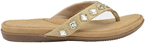 Dunlop Flip Flops Toe Post Slip On Sandals Flat Cushioned