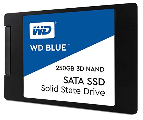 Western Digital WDS250G2B0A WD Blue 250GB 3D NAND Internal SSD 2 5  SATA