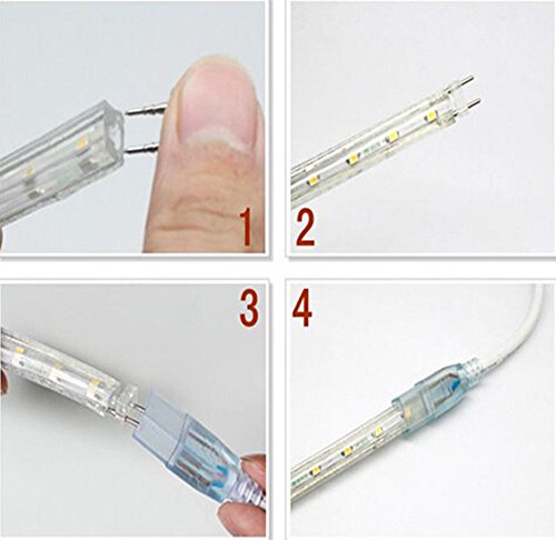 Stecker für 220V LED-Streifen LED-Band-Strip 5m / 10m - 5