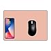 Produktbild Wireless Ladegerät Mauspad, Gusspower Qi Kabelloses Charging Induktionsladegeräte 2 in 1 Luxus Gaming Mouse Pad Mat für iPhone X 8 Plus Samsung Galaxy S8 Plus S7 Edge Nexus und Alle Qi-Fähige Geräte (Roségold)