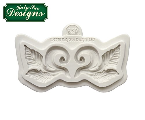 Leaf Swirl – Katy Sue Designs Silikonform für Tortendekorationen Cupcakes Fondant und Zuckerwaren - 2