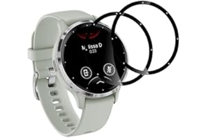 Banuyaw für Garmin Venu 3s Schutzfolie Soft TPU Folie Garmin Venu 3s Panzerfolie, Bläschenfrei Displayschutzfolie Garmin Venu 3s Schutzglas Ultra HD Garmin Venu 3s Glasfolie, 2 Stück