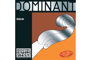 THOMASTIK Dominant Saite Violine E. chrom Stahl (Loop). 4/4 – stark