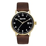 Gigandet Herren-Armbanduhr Minimalism Quarzwerk Analog mit Lederarmband G26-002