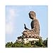 Produktbild Beria L. Rodriguez Tian Tan Buddha Statue Photo Large Wall Art Poster Print Thick Paper 24X24 Inch Fotografieren Wand Poster drucken
