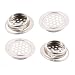 Produktbild sourcingmap® 4Stk Küchen Schrank 1,5 "Dmr. Runde Metall Netz Loch Lüftung Klappe Silber