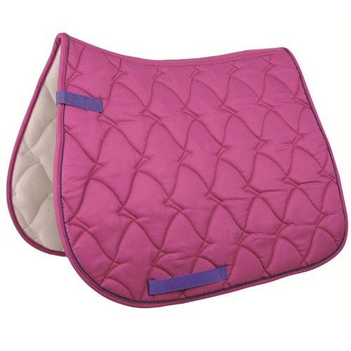Horse-Riding-Showing-GP-Saddle-Cloth-Numnah-Sizes-Pony-CobFull