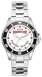 Frankfurt Geschenk Artikel Idee Fan Uhr 6043