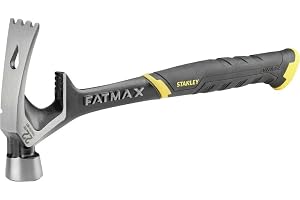 STANLEY FatMax demontering hammare (620 g, fasad nagelslits, stor slagyta, extra långt handtag, för fastspänning, skrapning