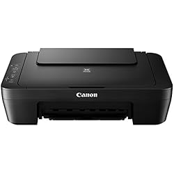 Canon Pixma MG2550S - Impresora de inyección de tinta (2 cartuchos FINE, 4,0 hasta 8,0 ipm , 600 x 1200 ppp, Hi-Speed USB), Negro