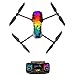 Produktbild Colorful Für DJI Mavic 2 Pro/Zoom Drone Aufkleber, 3D Aufkleber wasserdicht, Deko Sticker, Cover Set für Drohne, für Mavic 2 Pro/Zoom Fernbedienung und Arme (D)