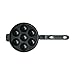Produktbild Nirali 17,5 cm 7 Bohrungen Appe/paniyaram/mini aebleskiver (Dänische pancake Pan)/mini vitumbuas Pfanne mit Teflon classic Beschichten & langer Griff für Support