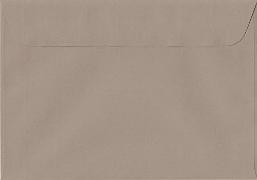 Pack Of 100 Taupe 162mm x 229mm Peel/Seal 100gsm C5/A5 Paper Coloured Envelopes