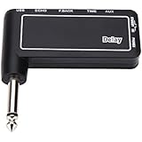 Andoer® Mini Enchufe Recargable de Guitarra Eléctrica Amplificador de Auriculares Amp Digital Delay Efecto Accesorio para Guitarra