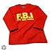 F.B.I Farts Burps Insomnia Baby/Kids Sky Blue T-shirt L/S,6-12 months