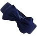 Imported Fashion Women Bowknot Bow Wide Stretch Buckle Waistband Waist Belt Dark Blue RS.435.00