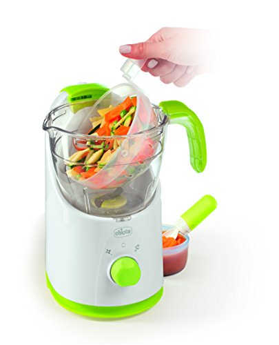 Chicco 00007656000000 Dampfgarer „Easy Meal“, Bpa frei, mehrfarbig - 2