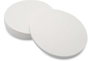 SEIWEI 300 Stück Filterpapier, 90 mm Runde Laborfilterpapier für Filterpapierwissenschaft Experiment
