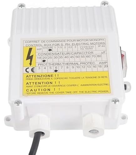 Citypumps Control Box Titan 30 schakelkast voor dompelpomp