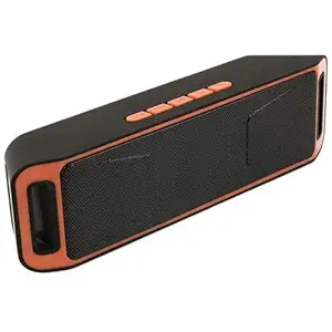 Pikyo SC 208 Wireless Bluetooth Speaker with Hi Quality Sound/Hands Free/FM Radio/Mega Bass/USB/AUX/SD/TF Card Slot Compatible with Android, iOS & Windows Devices (Random Color)