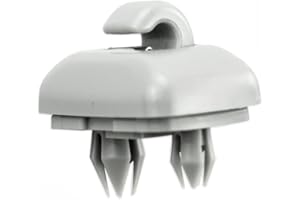 ZCYKJ 1 clip per aletta parasole per auto, gancio di ricambio per Audi A1, A3, A4, A5, Q3, Q5 (8E0, 857, 562), A7, B6, B7, B8, S4, S5. Numero di riferimento: 8U0857562A,8E0857562ce No: 8U0857562ce 857