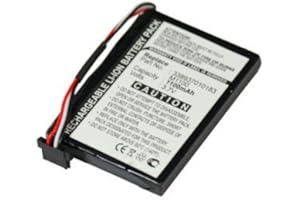 subtel Batterie 338937010183,M1100 1100mAh pour Mitac/Navman Mio Spirit V505 TV, Mio Spirit V735 TV, Mio Moov Spirit V505 TV, Mio Spirit 687 GPS système Navigation, Accu de Rechange Remplacement