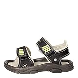 Material: Goma Rider 81188 20959 Sandalias Boy Negro/Gris 25/6