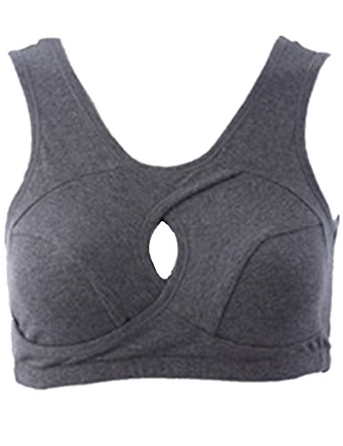 Ninimour-Women Cotton Underwear Gather Yoga Vest Bra
