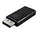 Produktbild owikar DP auf HDMI Adapter, DisplayPort auf HDMI Audio Video Konverter männlich zu weiblich Adapter für 1080p HDTV PC TV Projektor – Schwarz
