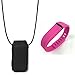 Produktbild replacement band wristband for fitbit flex and Fashion fabric loop bra Pendant Necklace Holder pouch case