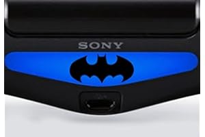 DECUS SHOP Autocollant pour barre lumineuse Play Station PS4 Batman Classic (noir)