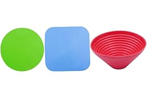 NOPEILVI Ouvre-bocal en caoutchouc ouvre-pads à usages multiples ouvreurs de couvercle de bouteille réutilisables 3pcs ouvertures en pot.