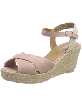 TOM TAILOR Damen 4890101 Riemchensandalen