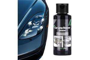 OLYGEE BeamRevive Car Lamp Recover Emulsion, BeamRevive Elimination of Oxidation Polishing & Apply Turn Cloudy Headlights Into Crystal Clear Vision Long-Lasting Protection for All Headlights (1pcs)