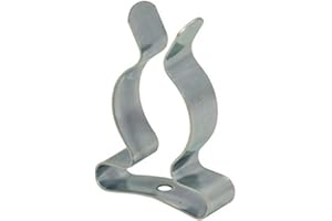 Merriway BH01978 Clip a Molla Porta Attrezzi, Bianco, Set di 12 Pezzi