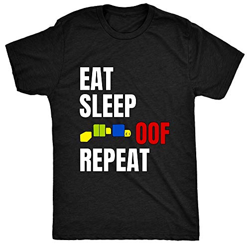 Oof The Best Amazon Price In Savemoney Es - hippogem eat sleep oof repeat unisex children t shirt black xl 12