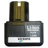 Remachadoras inalámbico Avanzada gesipa batería de litio de 14,4 V para accubird inalámbico remachadora [unidades 1] ---