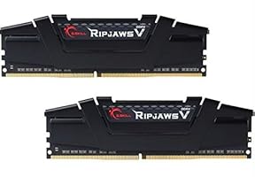 Gskill F4-3000C15D-16GVKB Arbeitsspeicher D4 3000 RipjawsV 16GB (C15,2x 8GB, 1,4V) schwarz