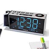 Digital FM Radio mit voreingestellten Sendern. Die externe 1,0 m lange UKW-Drahtantenne sorgt für einen besseren Radioempfang.