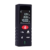 Einzelmessung & kontinuierliche Messung. Schaltbare Einheit: meter(m), inch(in), feet(ft), etc.