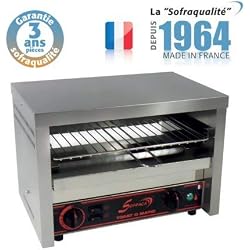 Toaster Professionnel multifonction avec régulateur - Club 1 étage - Sofraca -