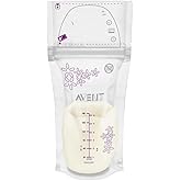 Philips Avent SCF603/25, Anne S&uuml;t&uuml; Saklama Poşetleri, 25 x 180 ml, Şeffaf